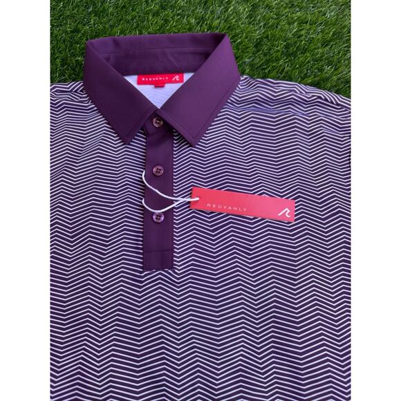 Redvanly - Golf Polo Shirt Mens - Medium - NEW WITH TAGS - Picture 1 of 4